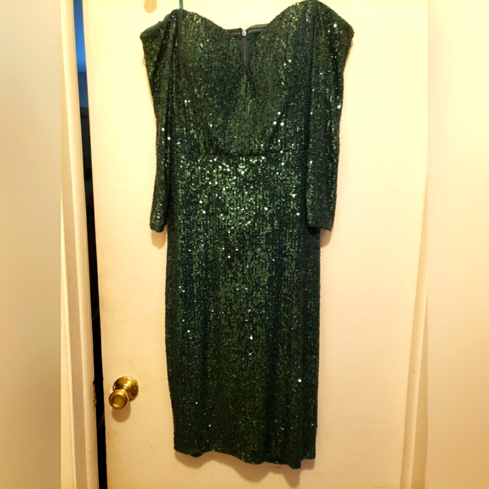 Xscape sequin dress size 12